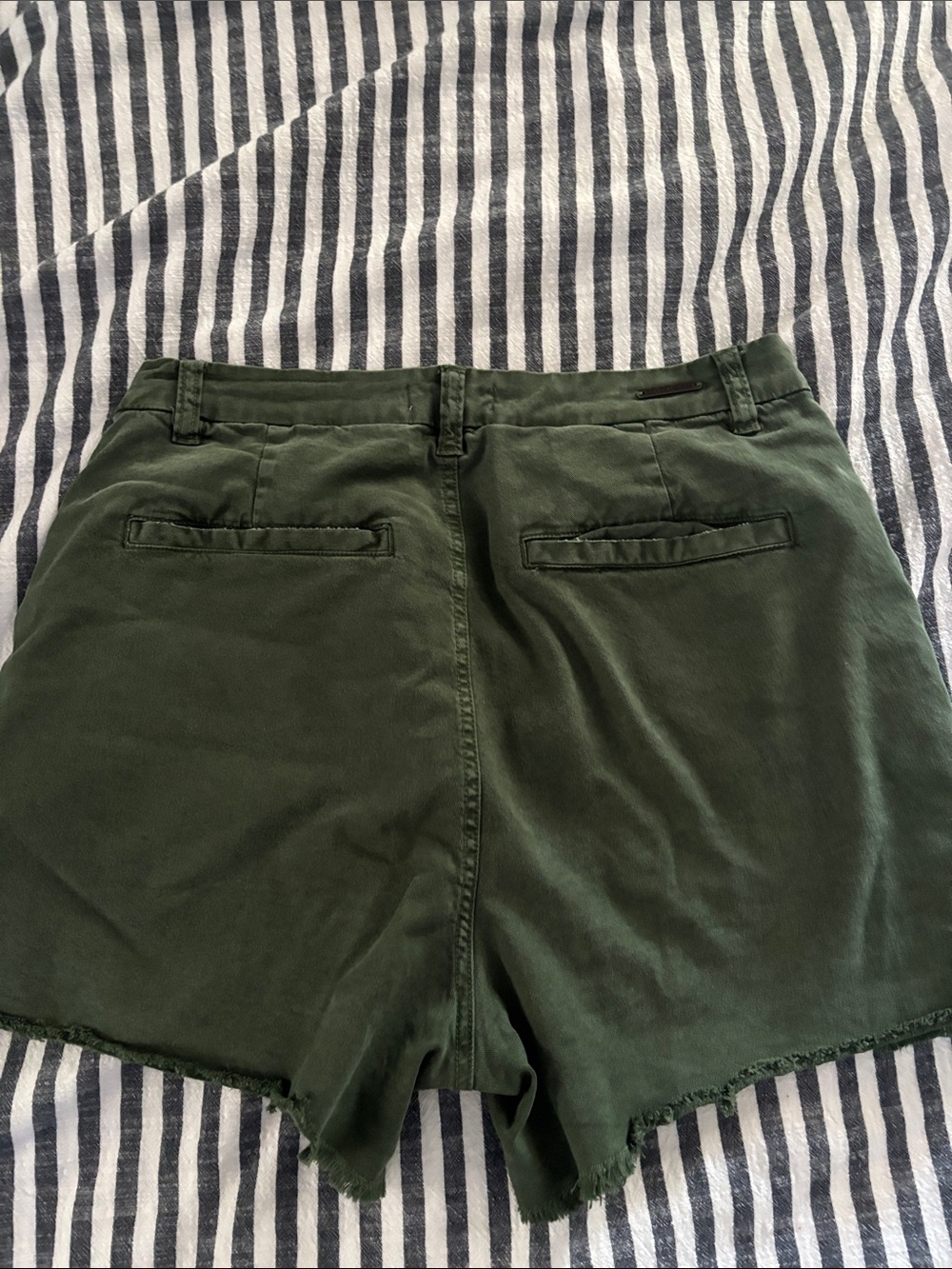 Carve Designs Army Green Women’s Casual Shorts - Picture 4 of 4